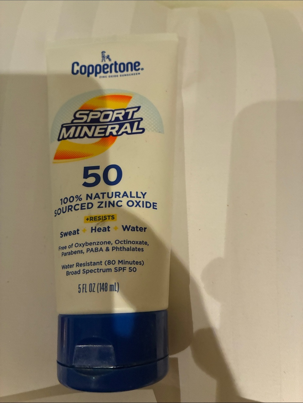 Sport Mineral SPF 50 Zinc Oxide Sunscreen - White